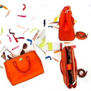 Michael Kors Orange Handbag